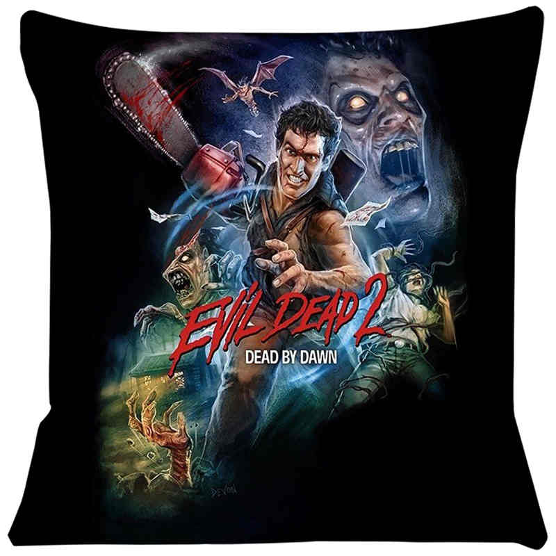 Horror Movie Cushion Cover Comfortable Short Plush Pillow Cases Chair Car Sofa Pillow Cover Home Decorative SJ314