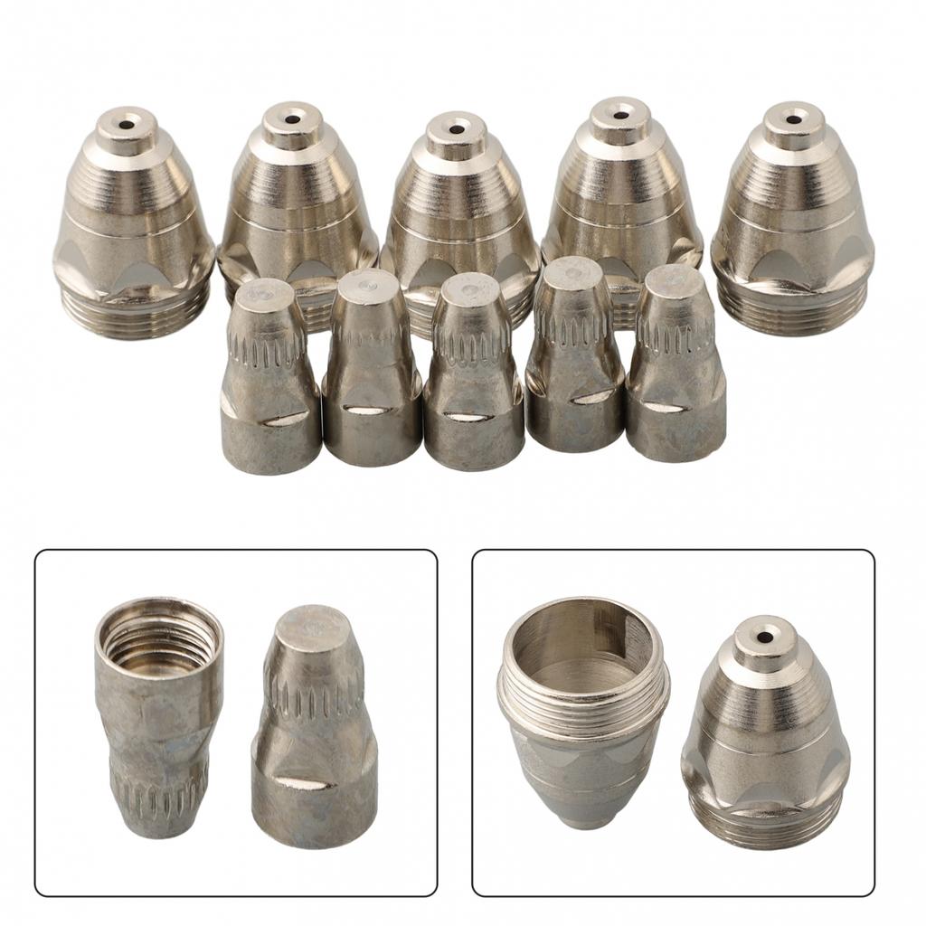 10x P-80 Plasma Cutting Tips Nozzle 1.1mm-1.7mm Cutter Torch Consumables