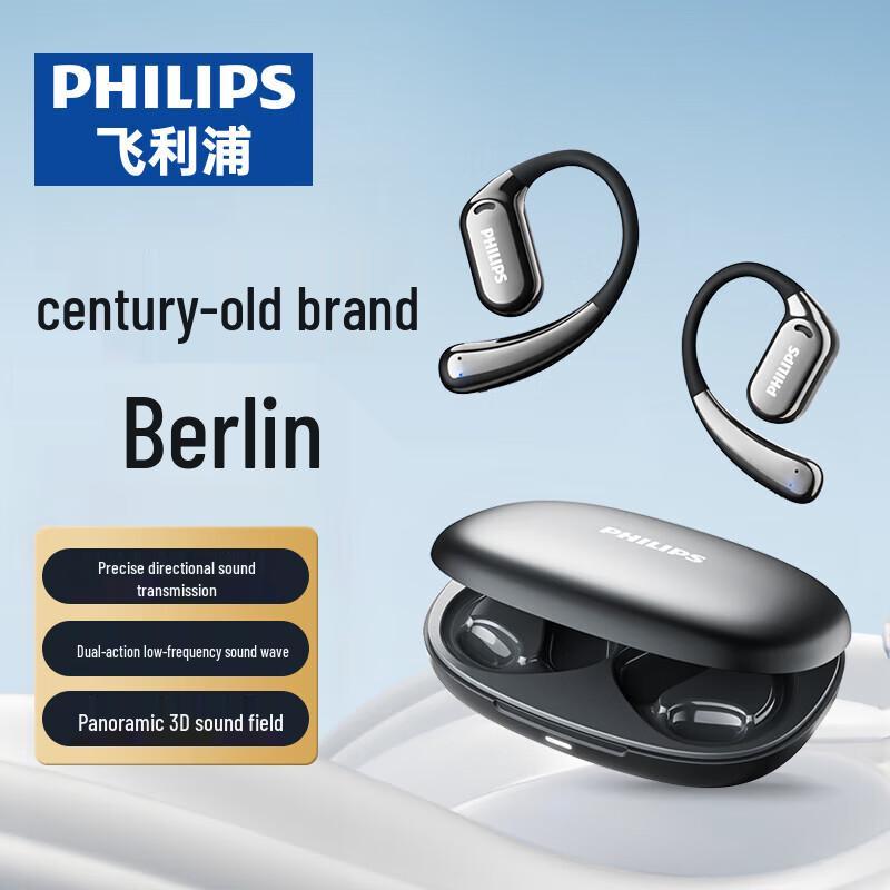 Philips TAT3739 Open-Ear Bluetooth Sports Headphones