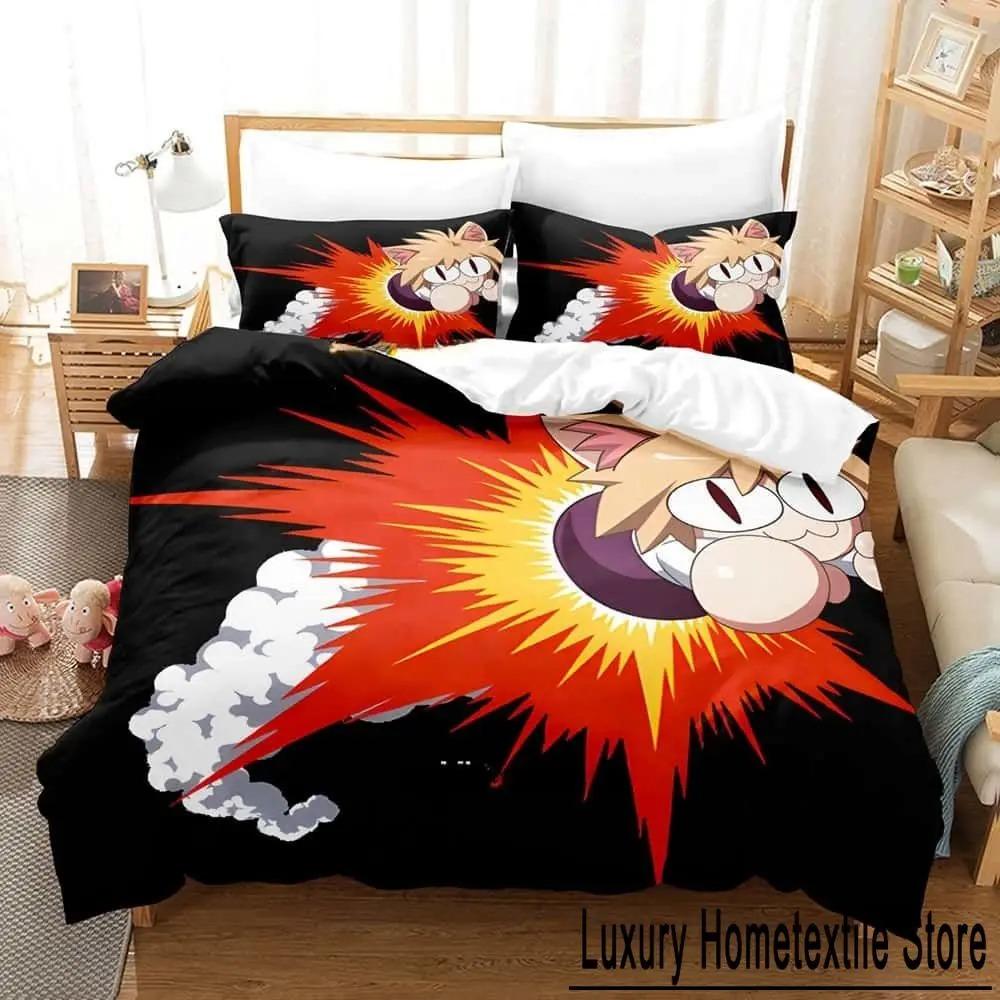 

3D Printed Cartoons Melty Blood Neco Arc Bedding Set Single Twin Full Queen King Size Bed Set Adult Kid Bedroom Duvet cover Sets Tool 70x133cm 2pcs