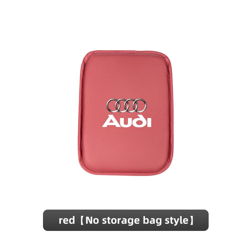 2026 Hot Car Armrest Box Pad Leather Auto Armrest Mat Car Accessories For Audi A1 A2 A3 A4 A5 A6 A7 A8 Q1 Q2 Q3 Q4 Q5 Q6 Q7 Q8 TT RS3 RS7