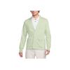 Nike Cardigan Tricoté Uni à Simple Boutonnage et Manches Longues pour Homme Tops Vert Clair FB5465-343