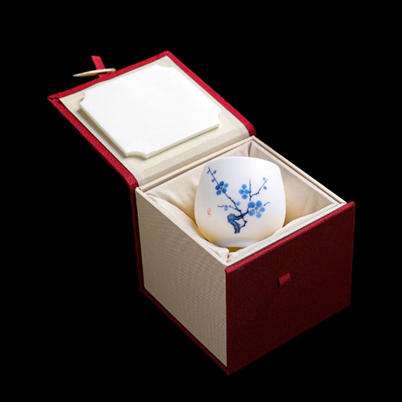 Tuopai Hand-Painted Winter Plum Tea Tasting Cup