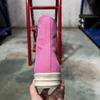 Ro Geobasket Pink Canvas High Top Shoes Luxury Design Sneaker Men Shoe Genious Zipper Women Ankle Boot Casual Sneakers Boots