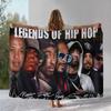 Rapper Eminem Hip Hop Rap God Flannel Blanket,Ultra Soft Warm Plush Throw for Home Bedroom Bed Sofa Cover Office Camping Picnic