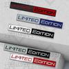 3D Car Stickers Limited Edition Grille Emblem Auto Body Badge Trunk Decal For Toyota Fiat Honda Skoda Peugeot Nissan Accessories