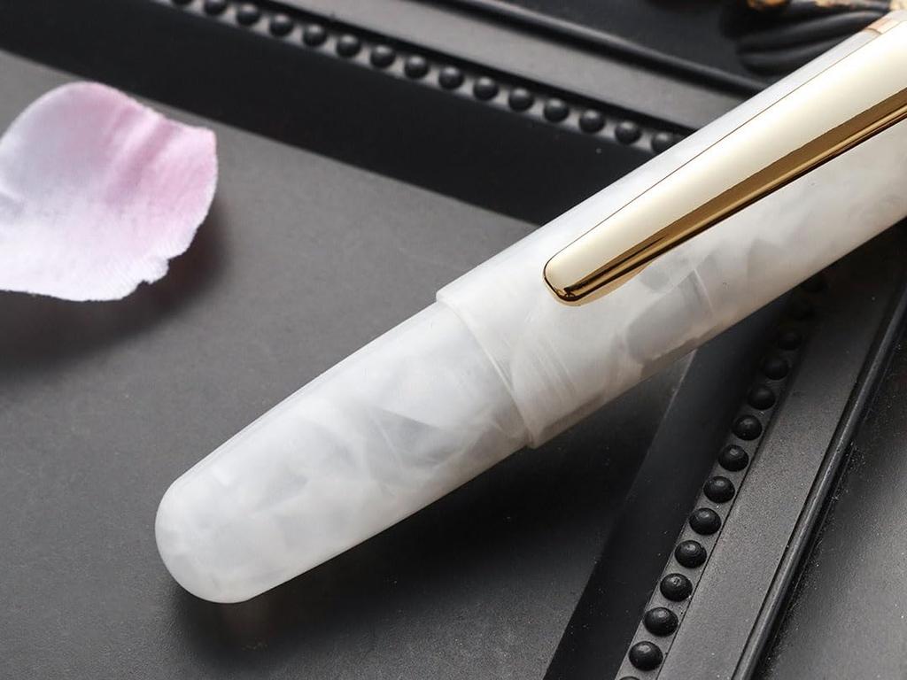 WANCHER PuChiCo Mini Caneta Tinteiro 1×um×wan (Branco, EF)