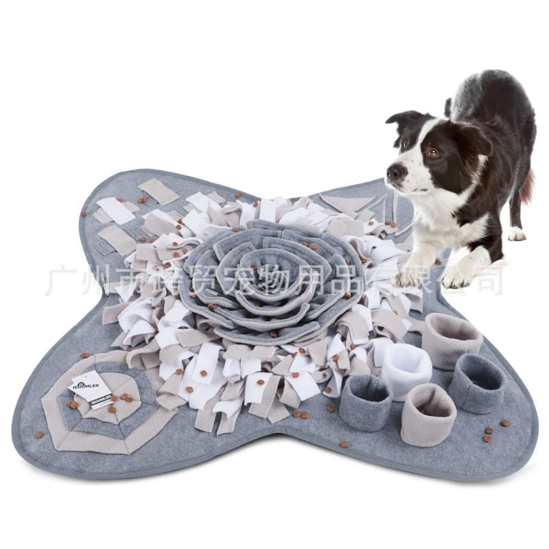 Dog Cat Snuffle Mat Mental Stimulation Stress Relief Durable Washable Indoor Outdoor Pet Toy