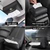 Leather Car Tissue Box Sun Visor Seat Back Hanging Bag Accessories For Alfa Romeo 4C 159 166 Spider Giulia Giulietta 156 147 GT