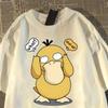 Pokmon Anime Qversion Creative Cotton Tshirt Summer New Unisexs Plus Size Tshirt Y2K Loose Casual Short Sleeved Top