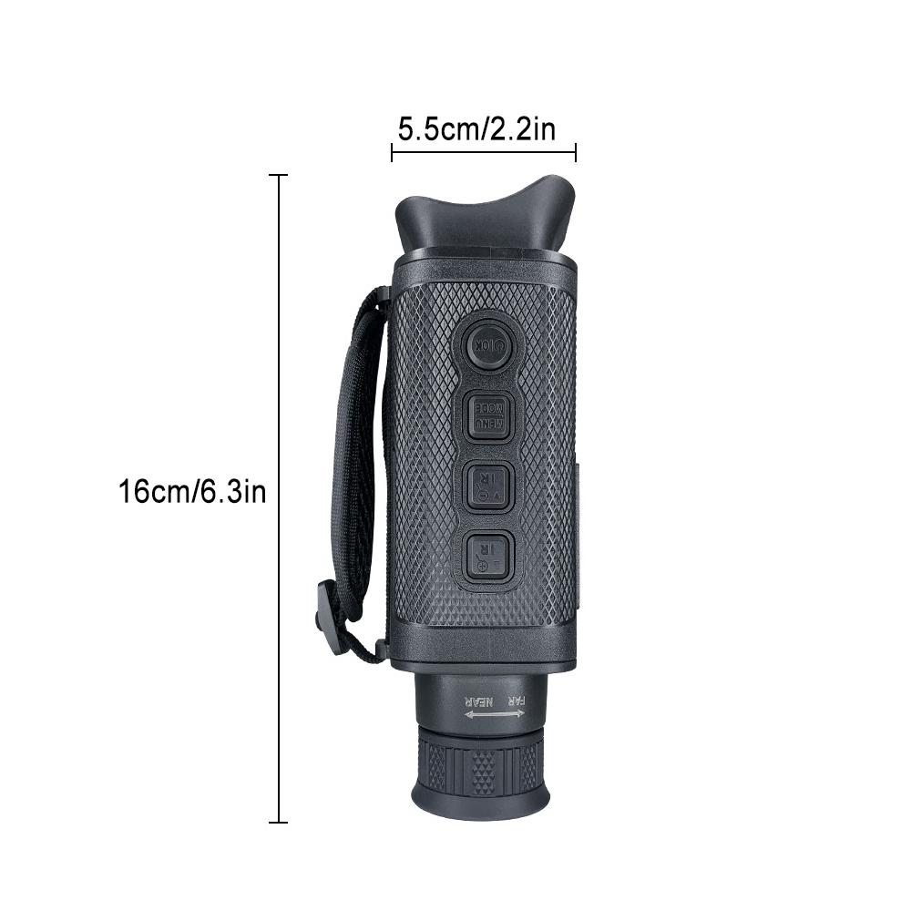 1080P Infrared Night Vision Monocular 8X Zoom Digital Night Vision Goggles with 32GB Memory Card