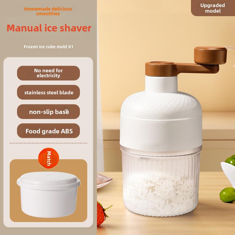 

Ручная небольшая машина для приготовления льда для дома и киоска, ручная льдорезка Ice Crusher