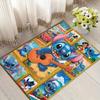 1pc Disney Cartoon Characters Pattern Carpet Area Rug Non-slip Carpet Hand Washable Floor Mat Suitable For Living Room Bedroom Home Decor Ro