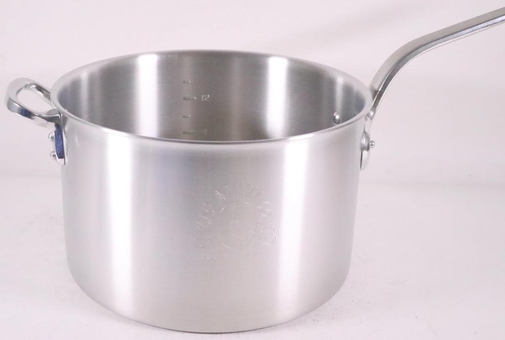 Nakao Aluminium Manufacturing King Topf 33cm mit Griff 005085 Einhandbedienung (18L)