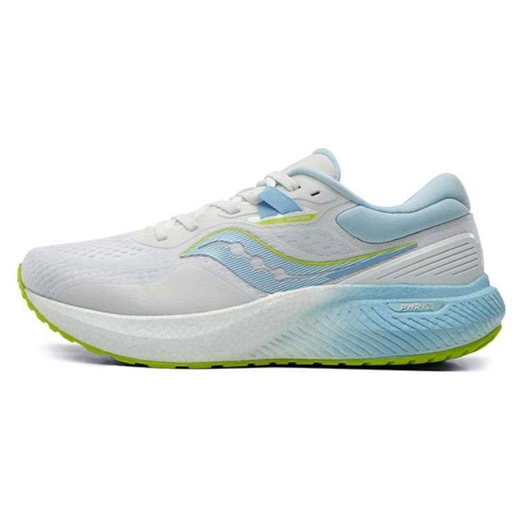 SAUCONY Surge 1 Comfortable Shock Absorbing Non-Slip Durable Low-Top Running Shoes Men Sneaker White Blue Green S28187-4