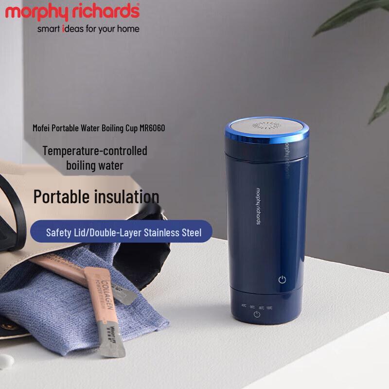 Morphy Richards MR6060 Portable Electric Travel Kettle CN plug (adapter included)