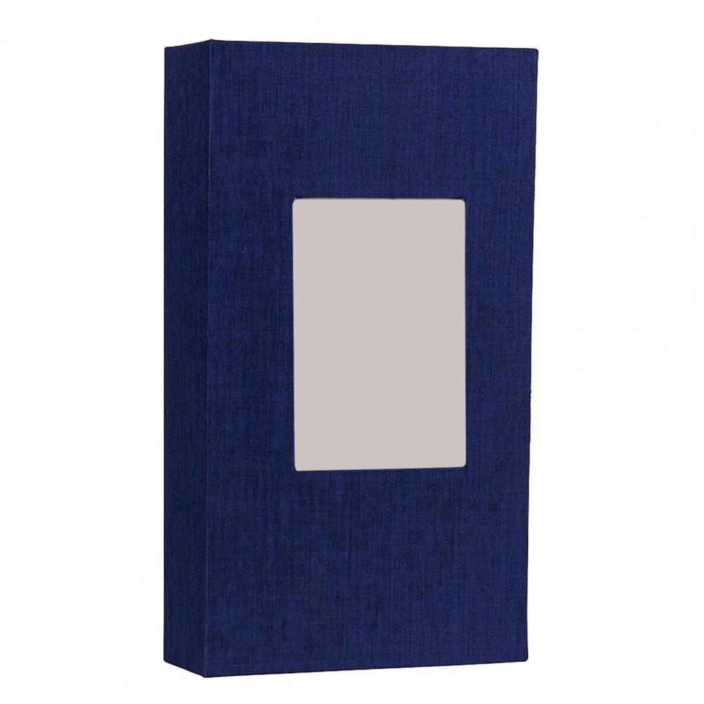 Fotoalbum 4x6 Mit 300 Fächern Leinen-Einband Bild-Scrapbook Mit Frontfenster Einsteck-Vertikales Fotoalbum Für Urlaub