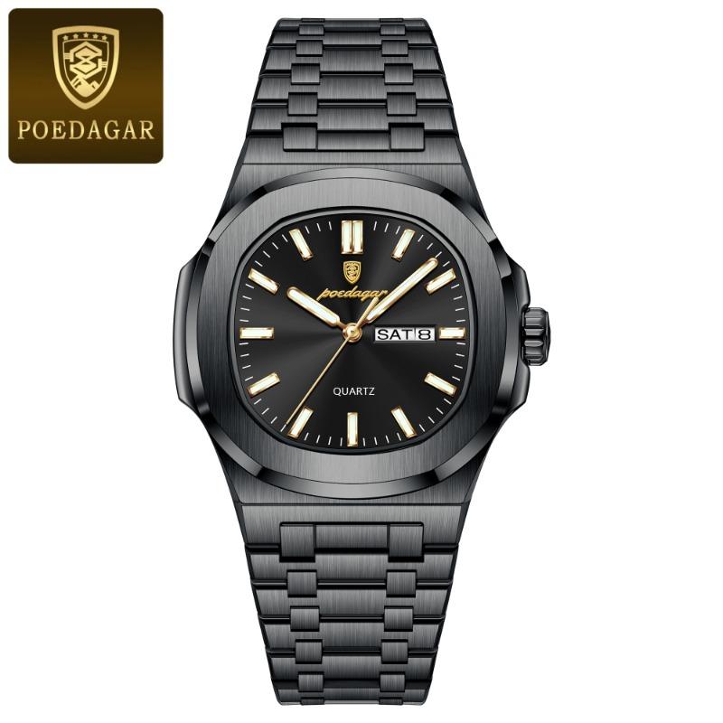 New Top Brand Ultra-thin New Women's Watch Waterproof Luminous Luxury Quartz Double Calendar Watch