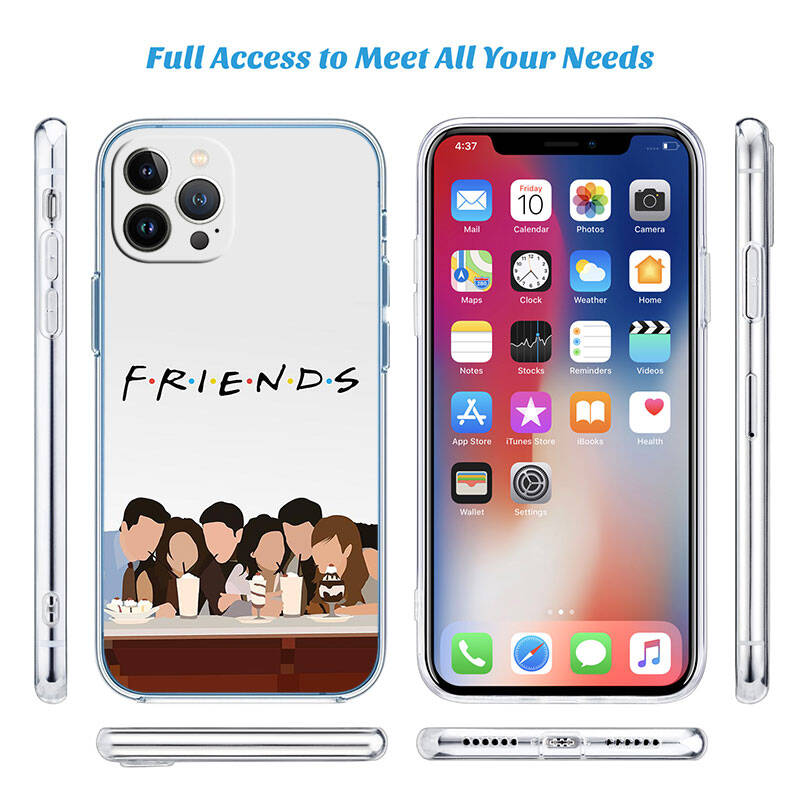 MH60 Friends Phone Case for Motorola Edge 20 30 S30 40 50 Fusion Lite Plus Pro Neo Ultra One Power Action Macro Hyper Vision Zoom