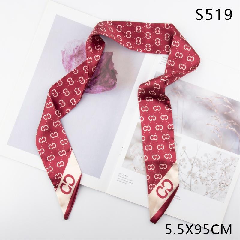 Seidentuch Schleife für Tasche Lang Vielseitig Streamer Gebundenes Haar Damenband Haarschmuck Stirnband