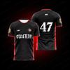 Omerta 47 Jersey Boxing Uniform Summer Outdoor Quick Drying Breathable 3d T-Shirt Maillot Men's And Women's Hip-Hop Streetwear