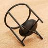 3.15x2.17in Tabletop Aromatherapy Bowl Black Dry Burn Wax Heater  Office Indoor Layout