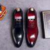 Mode Nouvelle Marque Cuir Véritable Chaussures de Ville Business Homme Vêtement Formel Décontracté Britannique Grande Taille Chaussures en Cuir Bout Pointu Oxfords