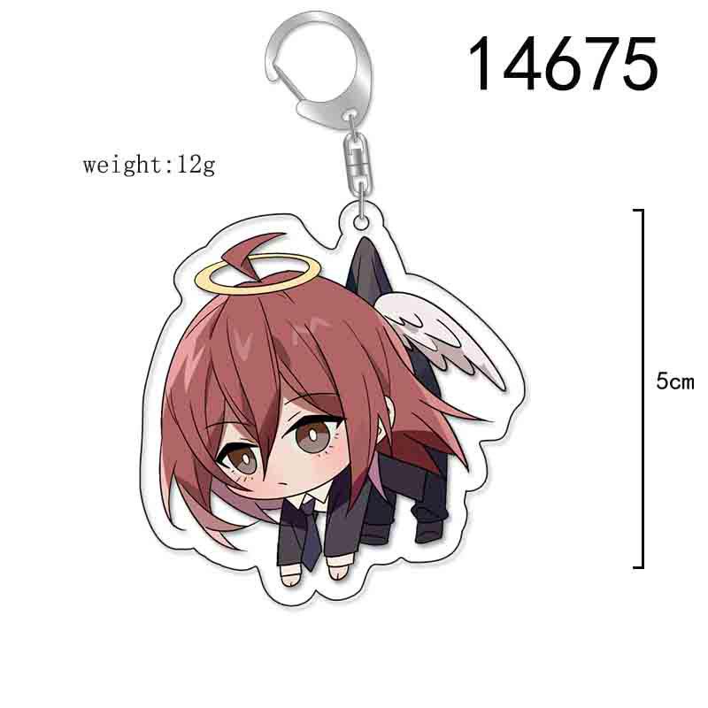 Chainsaw Man Pochita Acrylic Keychain Anime Figure