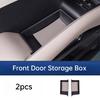 For BYD Atto 3 Yuan Plus ADAS Smart Driving Edition Car Door Handle Storage Box Leather Organizer Tray Interior Accessories