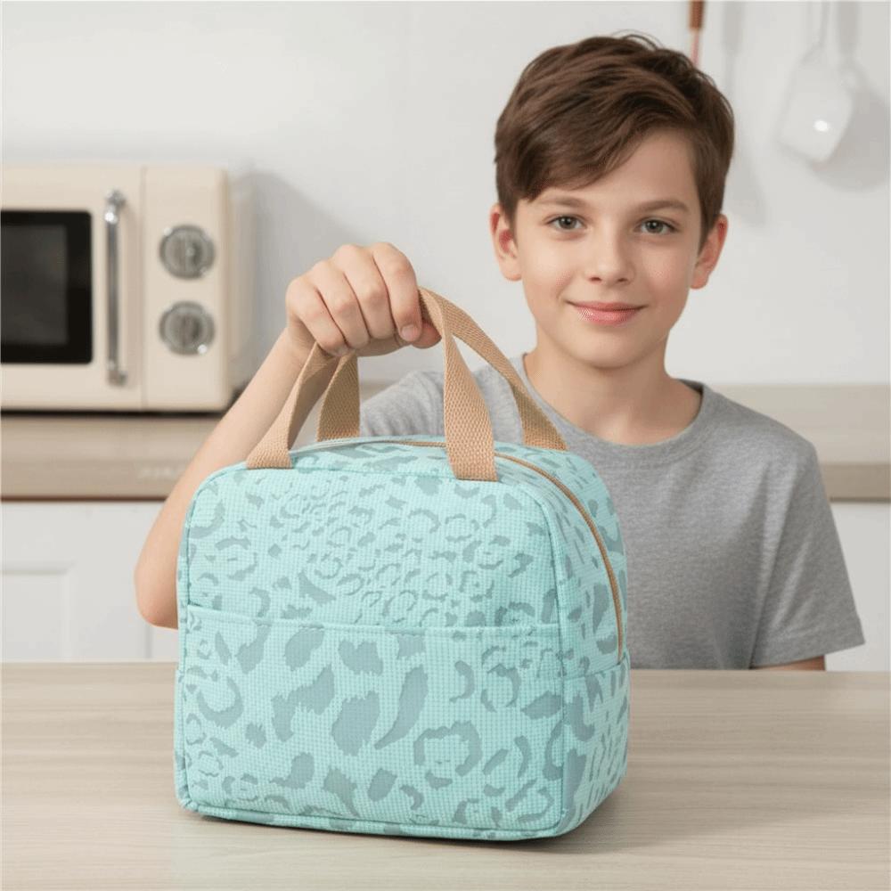 Thickened Thermal Insulation Bag Aluminum Film Picnic Box Pouch Handheld Insulated Bag School