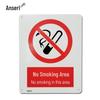 Ansai Rui No Smoking Area Sign