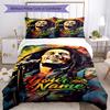 Bob Marley Customize Text Bed CoverBed Design for Study room Soft Bedding Home Decor Christmas, WeddingPerfect