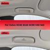 Grey Sun Glasses Holder ABS Auto Eyeglasses Accessories  for Volvo XC40 XC60 XC90 V40 S60