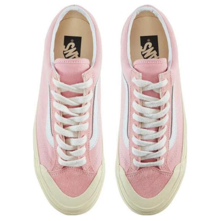 Vans Old Skool Reissue 136 Comfortable Versatile Low-Top Lifestyle Casual Shoes Unisex Sneakers Pink VN000MT6PNK