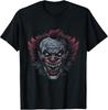 Scary Evil Clown Horror T-Shirt