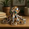 Octopus Statue Resin Sea Animal Ornament Collectible Sculptures For Outdoor Decor Beach Kitchen Desk Bathroom Offices Events