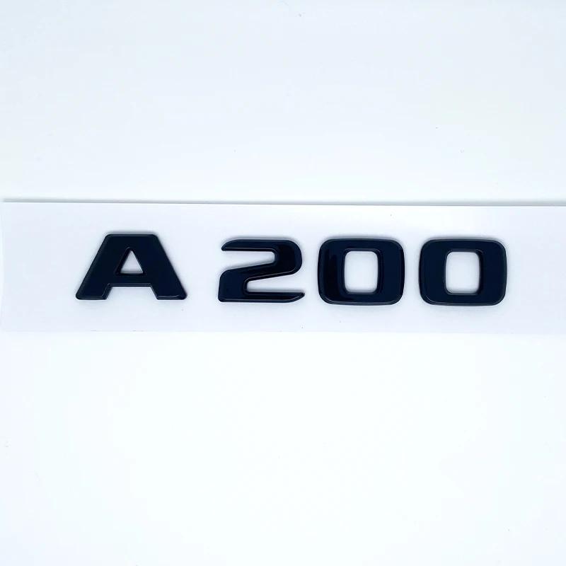 3D Letters A180 A200 A220 A250 A260 A180d A220d 4Matic ABS Emblem for Mercedes Benz A Car Trunk Rear Logo Sticker RK1