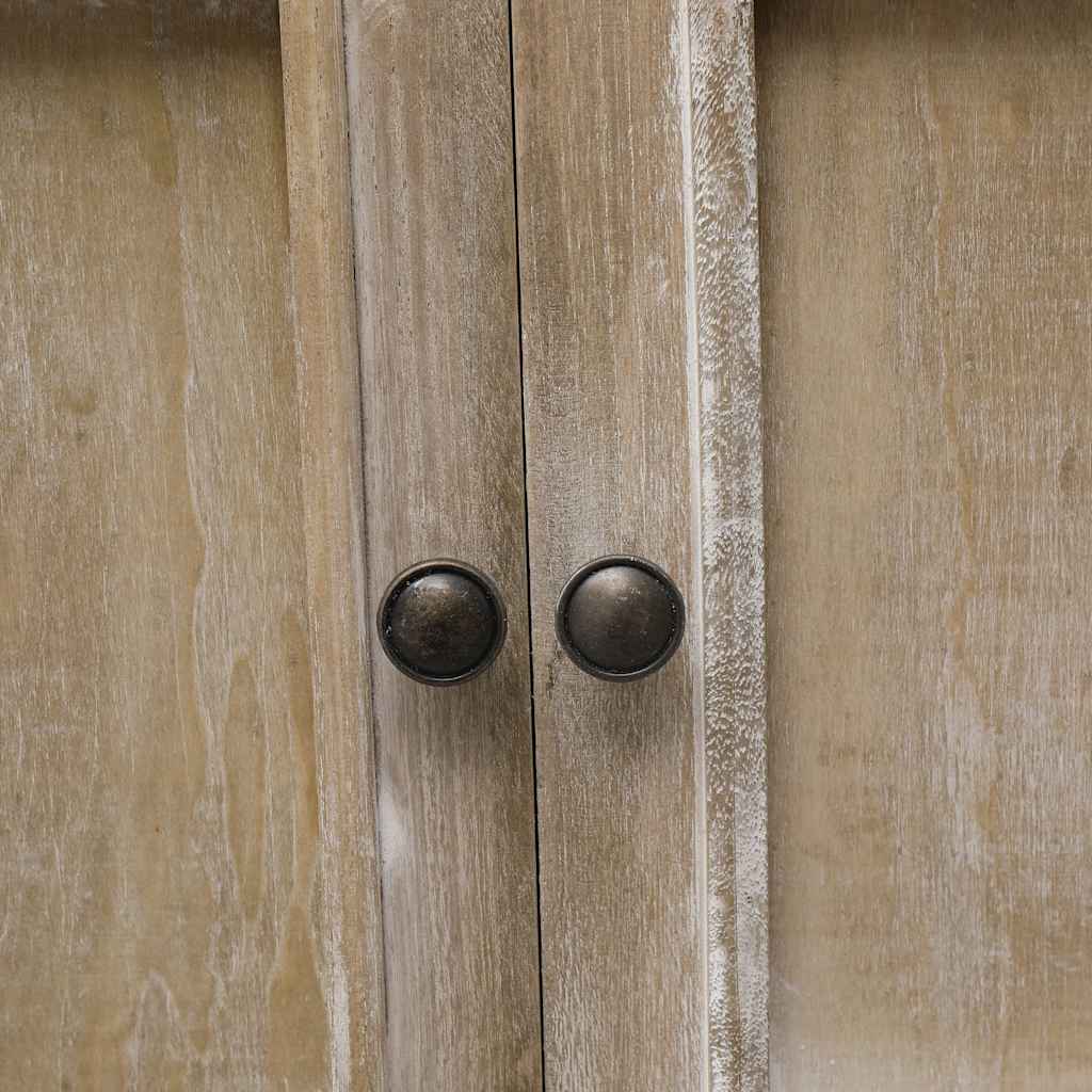 Weißer Kommodenschrank 50 x 30 x 80 cm Holz