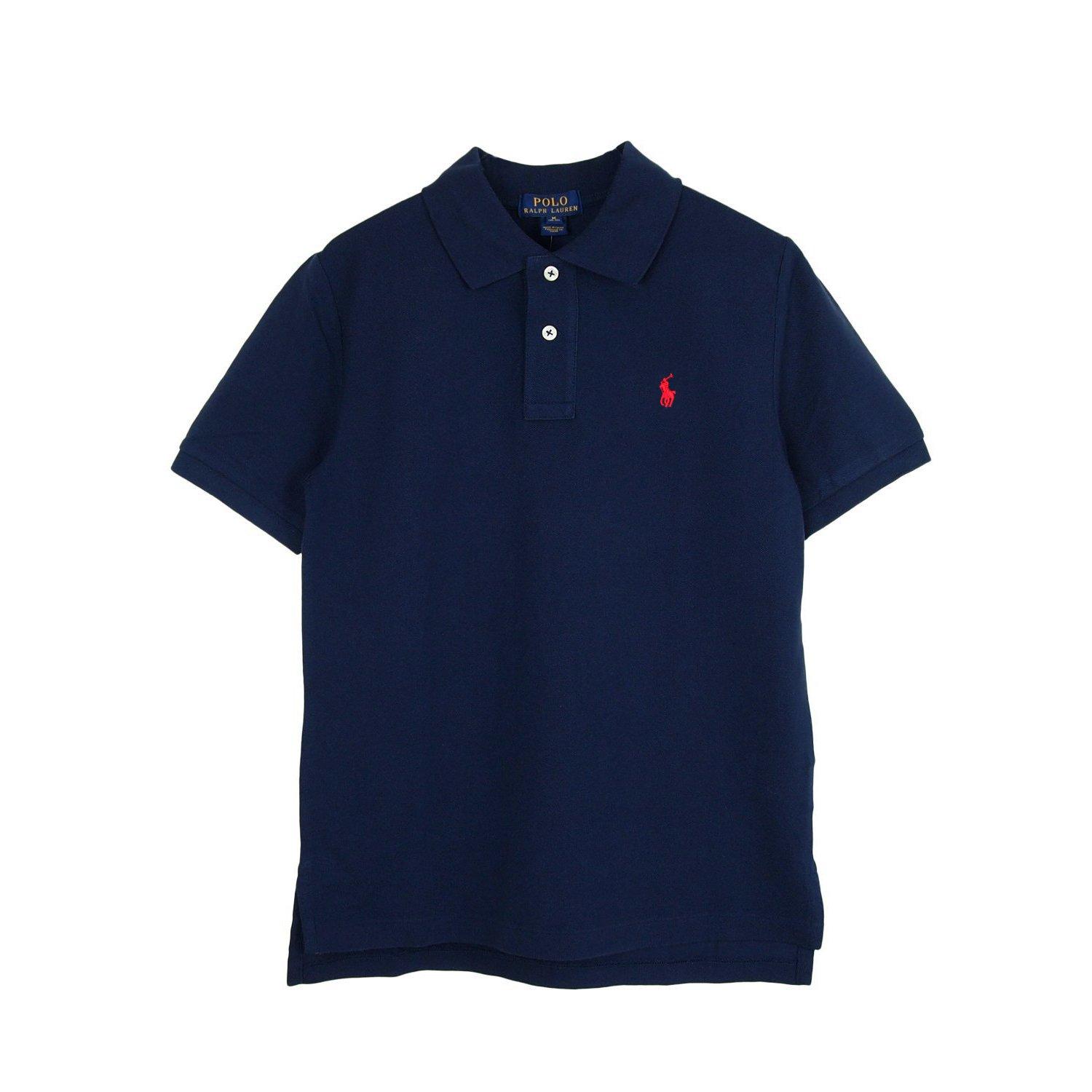 

Поло Ralph Lauren Polo для мальчиков с пони, однотонное [Б/У]