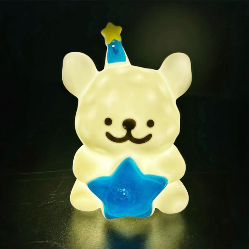 Cute Cartoon Night Light - Mid-Autumn Souvenir Toy, Popular Street Stall Item
