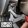 Car Clip Removal Pliers For Plastic Rubber Round Rivet Fasteners, Auto Interior Door Panel Chassis Trunk Clip Remover Repair Hand Tool For Vehicle