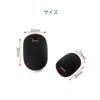YFFSFDC Microphone Sponges, Set of 20, 5mm/8mm Inner Diameter, for Headsets, Intercoms, Lapel Microphones, and Noise Reduction, Mini Black