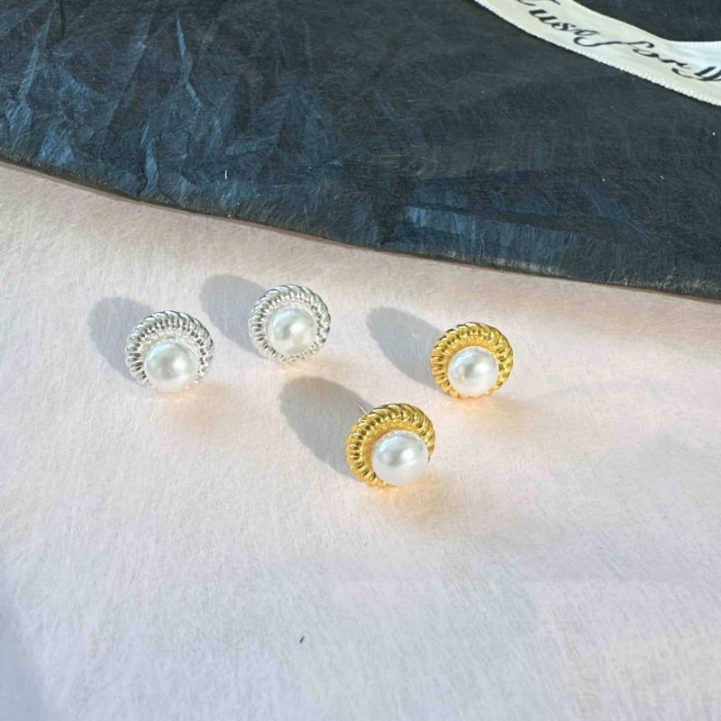 Daily Small Square Stainless Steel Metal Earrings Women Gold Silver Color Prevent Allergy Chic Simple Jewelry