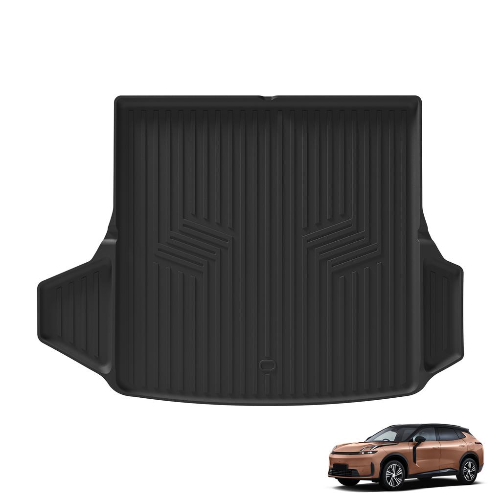 Smabee for Lynk & Co 08 EM-P/PHEV 2024-2026 Car All-weather Floor Mats Cargo Liner Trunk Pad TPE 3D Foot Mat Accessories