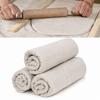 Telo Portatile 150x100cm per Ceramica Fai da Te Riutilizzabile Tappetino per Argilla Artigianato Tessuto di Lino Juta Texture di Stampa per Ceramica Strumento di Scultura