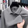 Pierre Cardin Men's Pure Cotton Long Sleeve Polo Shirt