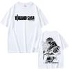 Anime Vinland Saga Thorfinn Tshirt Unisex Unisex 90s Vintage Unisexga Oversized Tshirts Male High Quality Cotton Short Sleeve T Shirt