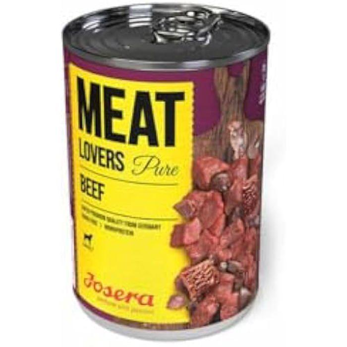 Aliment - JOSERA - Meat Lovers - Pâtée - Saveur Bœuf - 400g