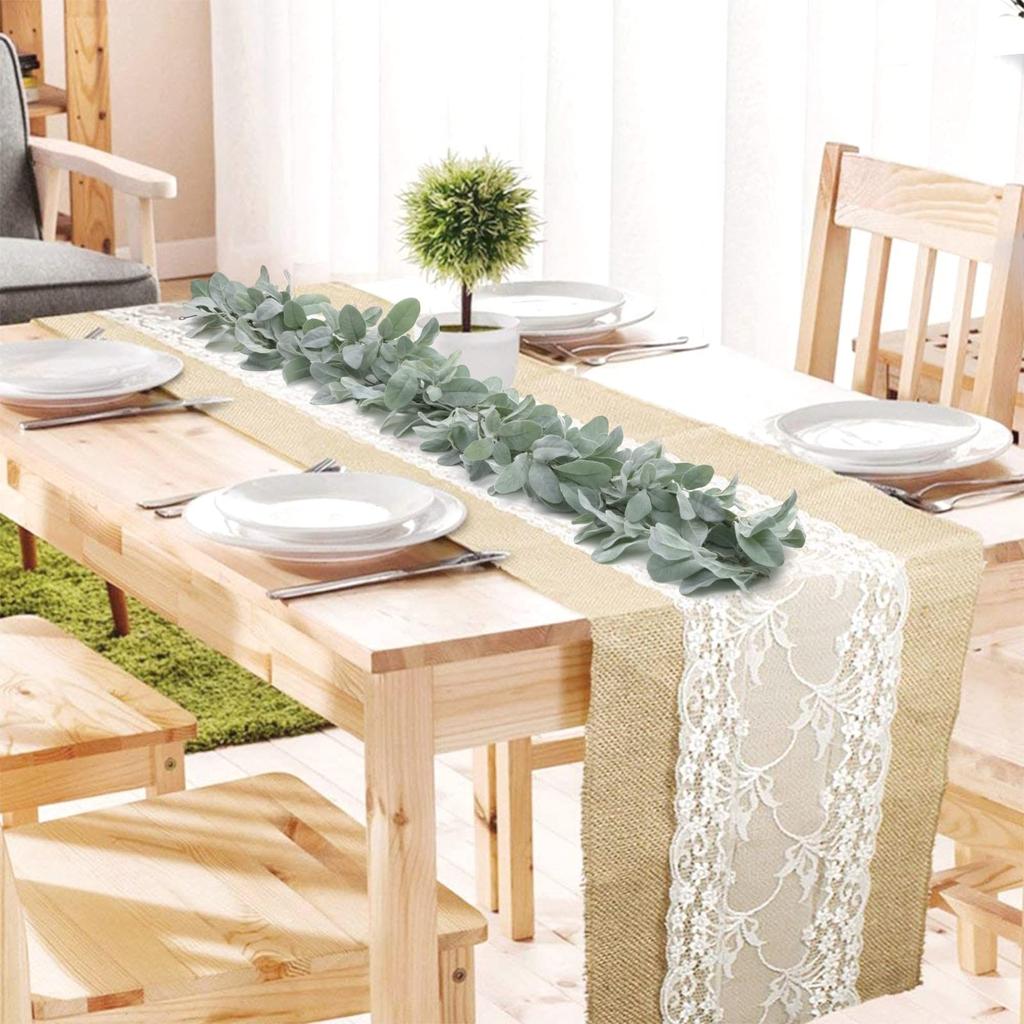 Simulated Artificial Green Plants, Soft Strips, Plush Sheep Ears, Leaves, Vines, Leaves, Money Leaves, Flower Garlands, Vines