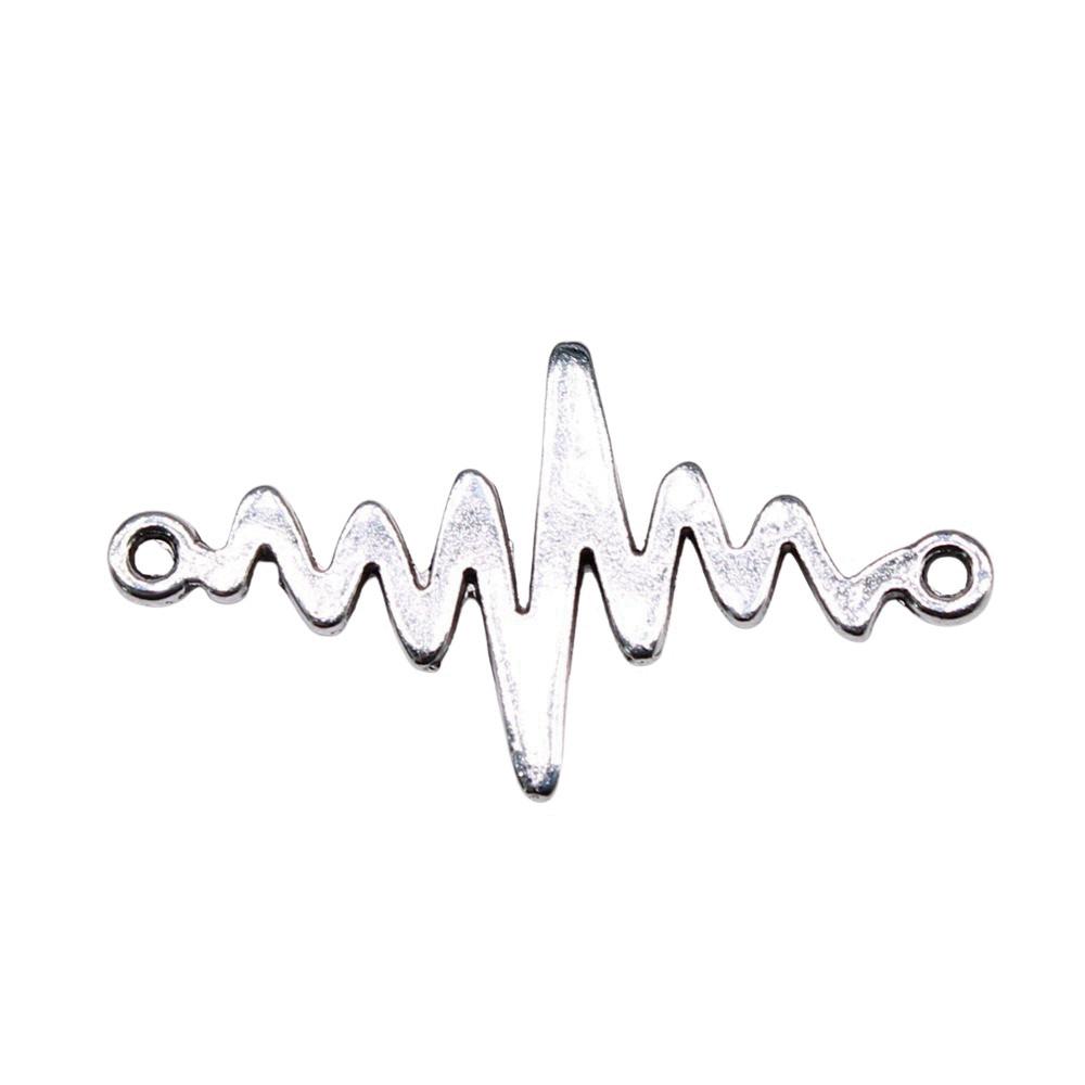 Infinity Connectors Heart Bracelets Charms Lightning Romantic Jewelry Findings
